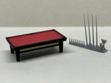 Pool Table w/Accessories