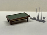 Pool Table w/Accessories