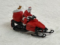 Snowmobile & Rider