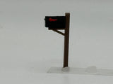 Mailboxes Rural Wooden Post