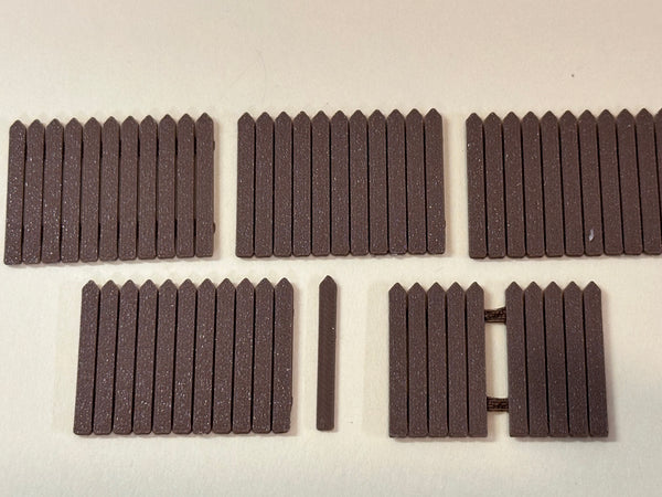 8 Scale Foot Wood Fencing