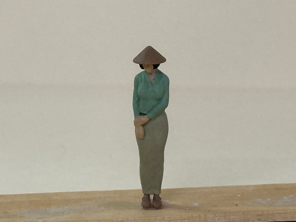 Asian Woman Standing