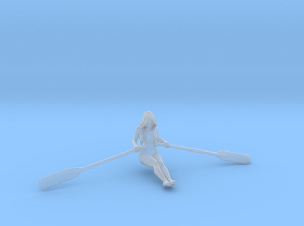 Carol with Two Oars 3d printed
