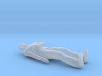 Man Laying Arm on Chest 3d printed