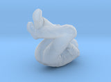 Man Sitting on Ground: Head &amp; Neck Bandaged 3d printed