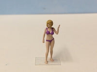 Female Bikini Standing 3d printed