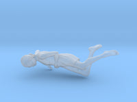 Chinese Man Lying on Side Propped 3d printed
