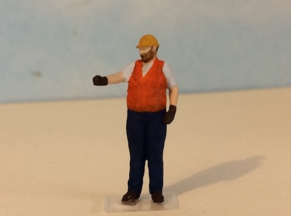Construction Worker 3d printed